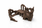 Nano Aquarium Ruins – 30L Castle Aquascape Centerpiece