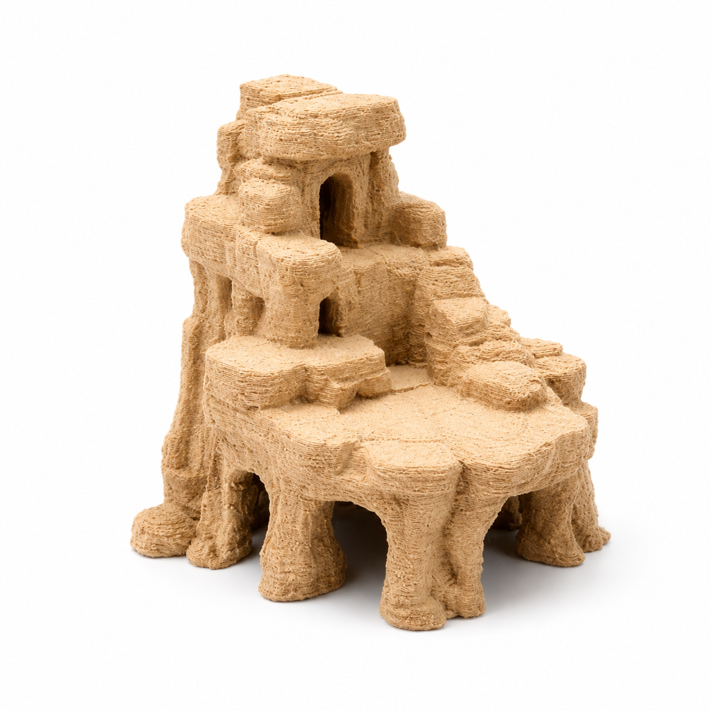 Desert Cave Two – Multi-Level Aquarium Structure with Platforms