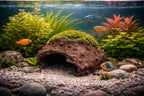 Broken Amphora Aquarium Cave – Ancient Ruins Fish Hideout | Shrimp Shelter & Breeding Cave | Aquascape Pottery Decor