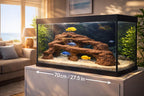 XXL Desert Rock Aquarium Background – Giant 3D Canyon Wall for Large Tanks