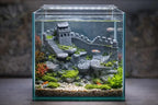 Great Wall Nano Aquarium Decor – 30L Aquascape Centerpiece