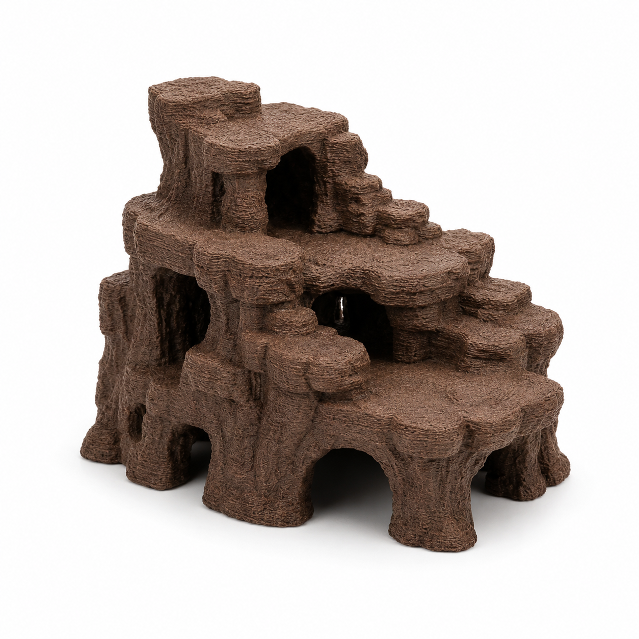 Canyon Ridge Aquarium Cave – Desert Rock Formation for Fish & Shrimp | Aquascape Centerpiece | Natural Aquarium Decor