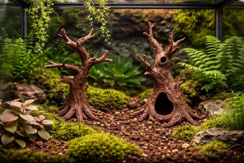 Miniature Tree Set A – Aquarium & Terrarium Forest Decor