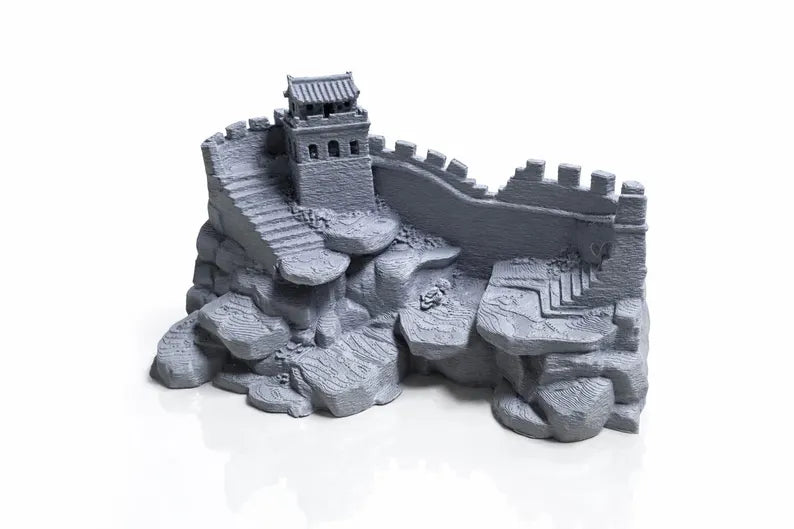 Great Wall Nano Aquarium Decor – 30L Aquascape Centerpiece