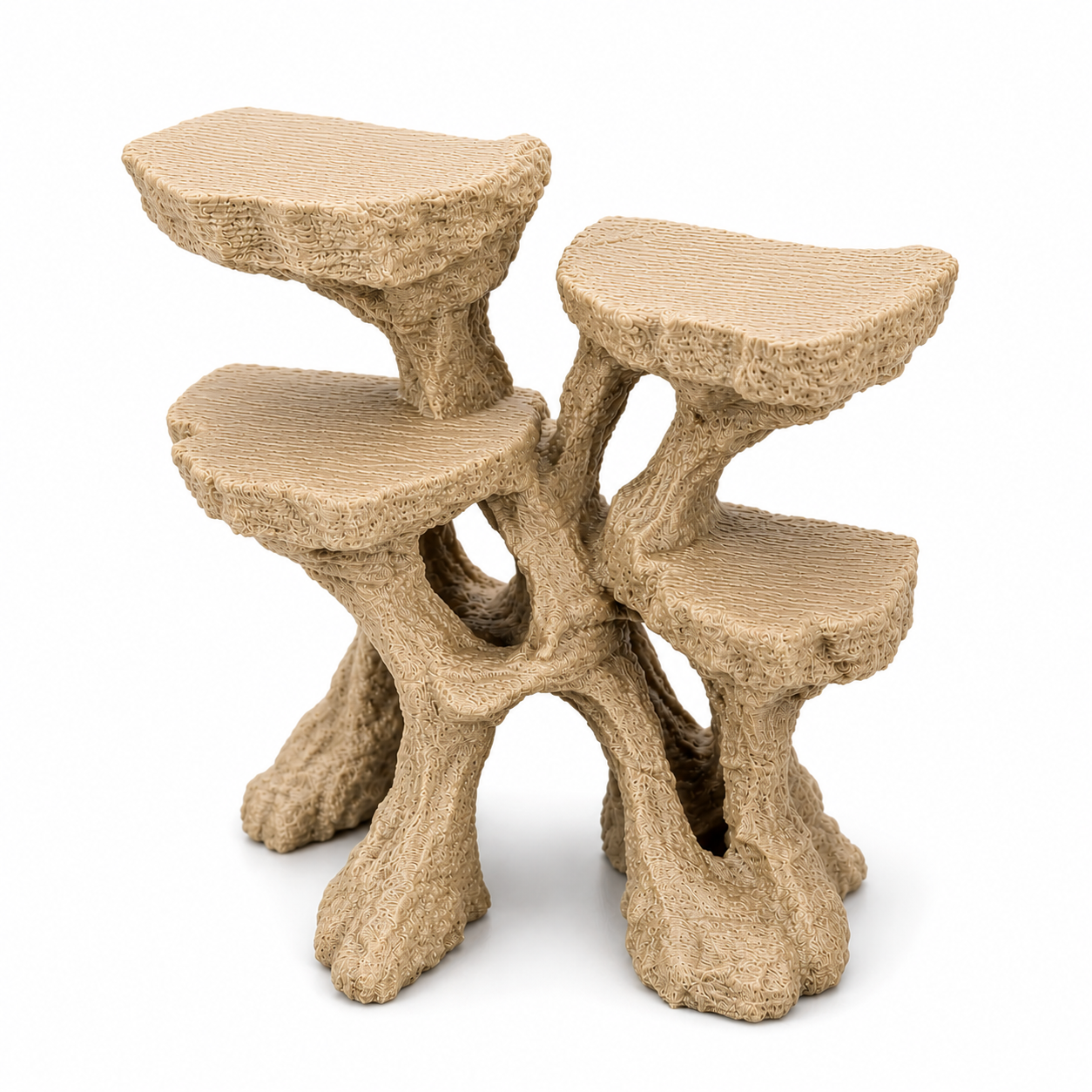 3D-Aquarium-Holzrückwand – Treibholz-Plateau für Aquascaping