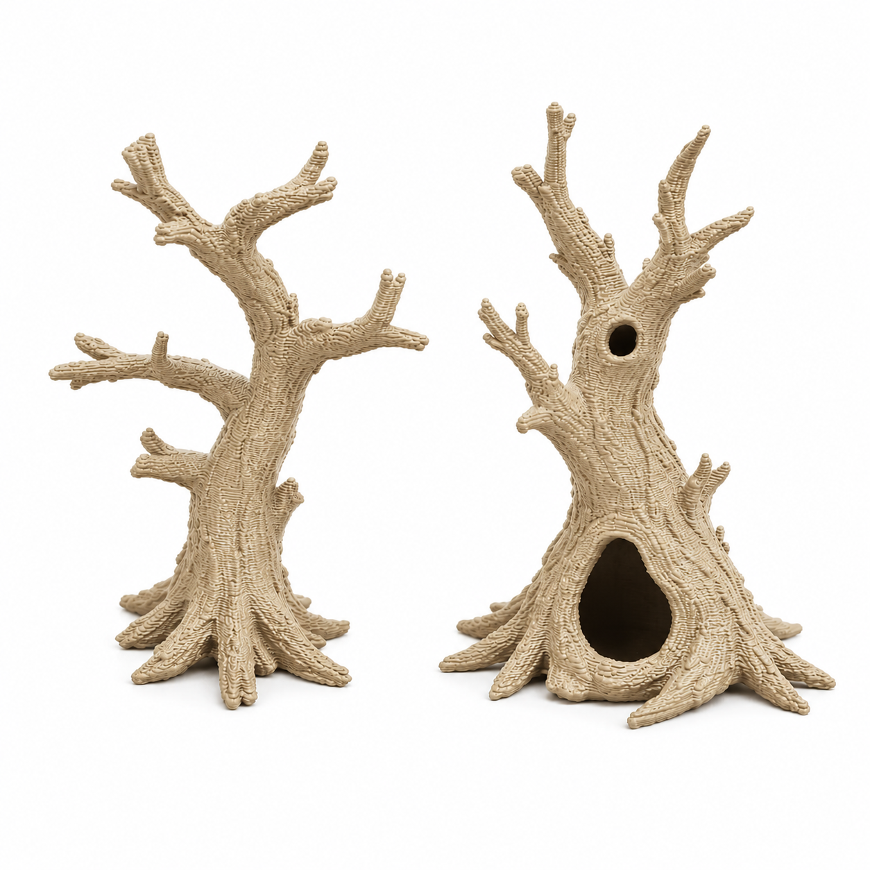 Miniatur-Baumset A – Aquarium- & Terrarium-Walddekor