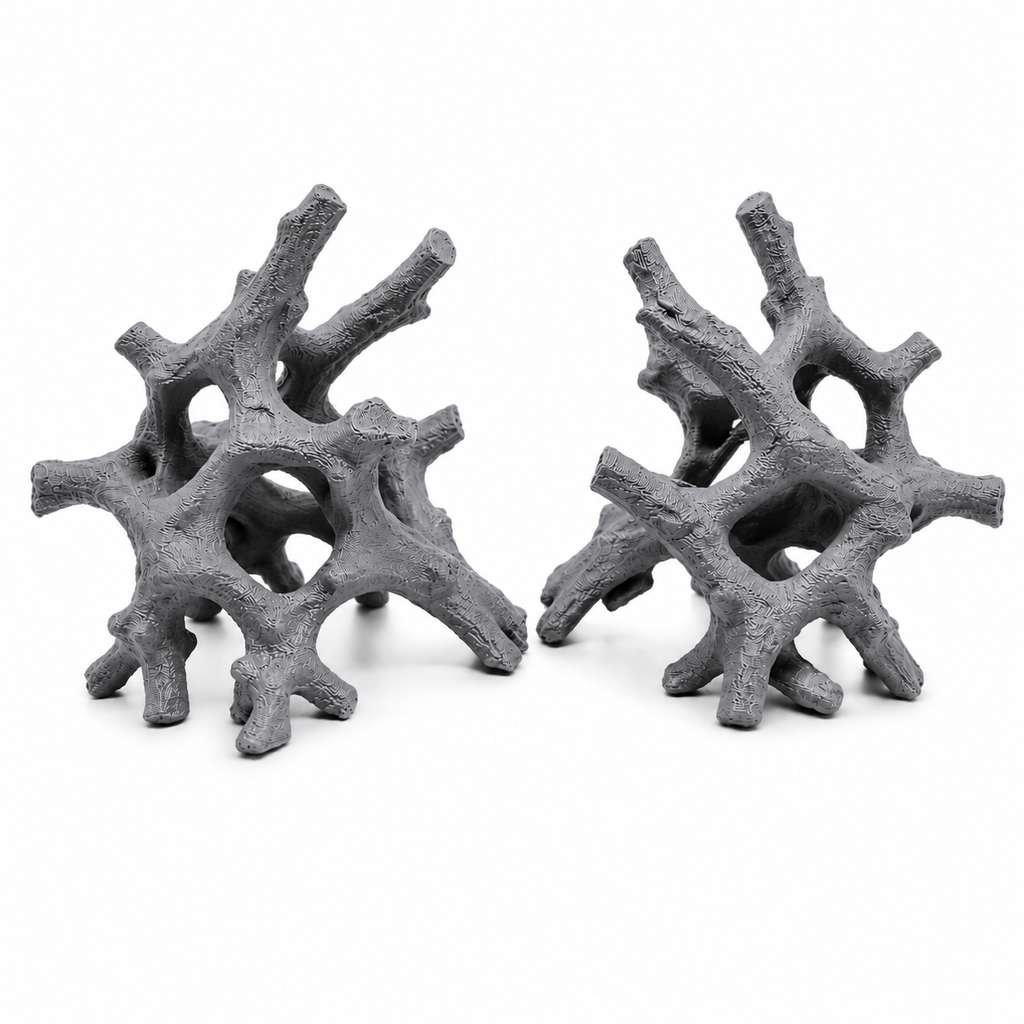 Mangrove Duo Roots | 3D Printed Aquarium Driftwood | Modular Aquascape Hardscape | Fish & Shrimp Shelter