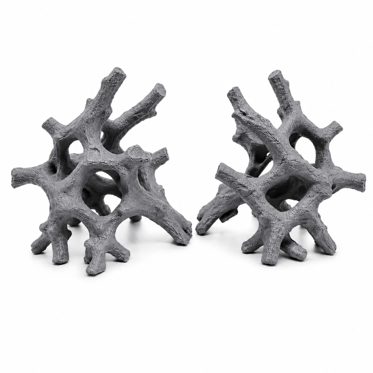 Mangrove Duo Roots | 3D Printed Aquarium Driftwood | Modular Aquascape Hardscape | Fish & Shrimp Shelter