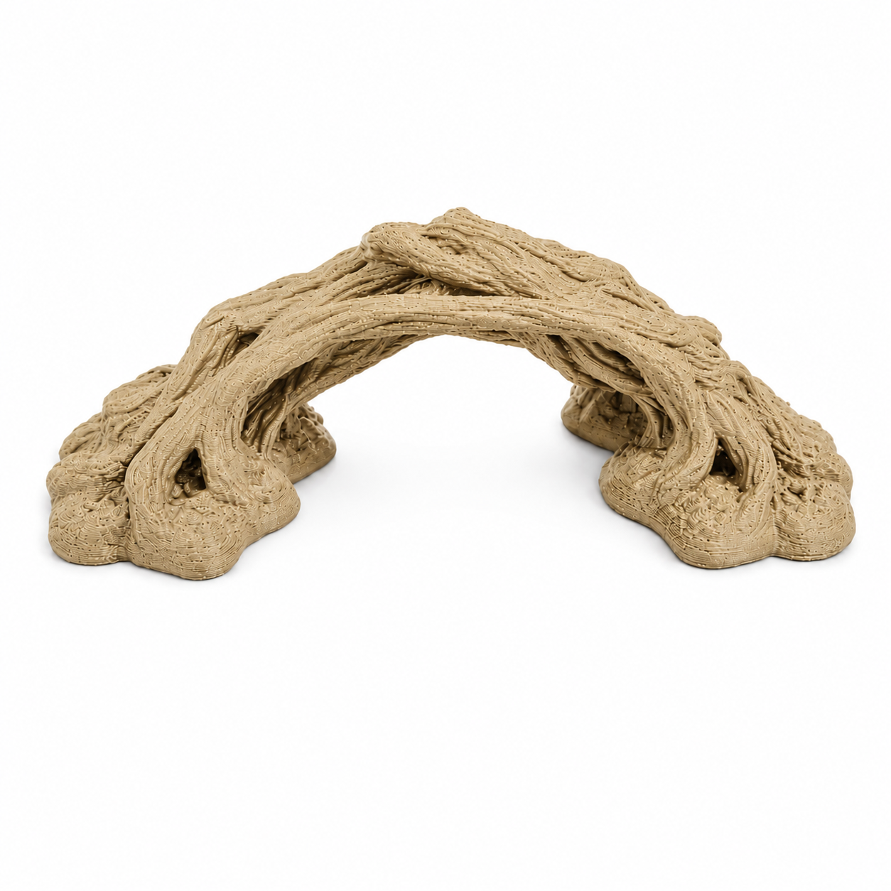 XL & XXL Driftwood Arch Aquarium Decor – Giant Woven Root Aquascape Centerpiece | Fish & Shrimp Shelter for Large Tanks
