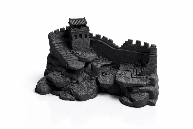 Great Wall Nano Aquarium Decor – 30L Aquascape Centerpiece