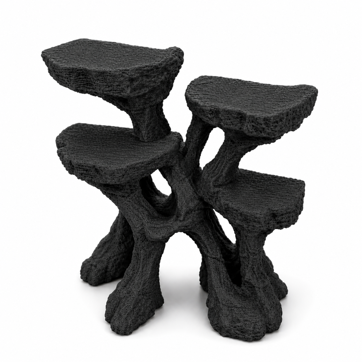 3D-Aquarium-Holzrückwand – Treibholz-Plateau für Aquascaping