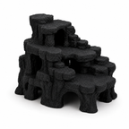 Canyon Ridge Aquarium Cave – Desert Rock Formation for Fish & Shrimp | Aquascape Centerpiece | Natural Aquarium Decor