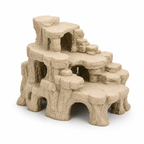 Canyon Ridge Aquarium Cave – Desert Rock Formation for Fish & Shrimp | Aquascape Centerpiece | Natural Aquarium Decor