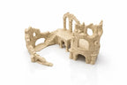 Nano Aquarium Ruins – 30L Castle Aquascape Centerpiece