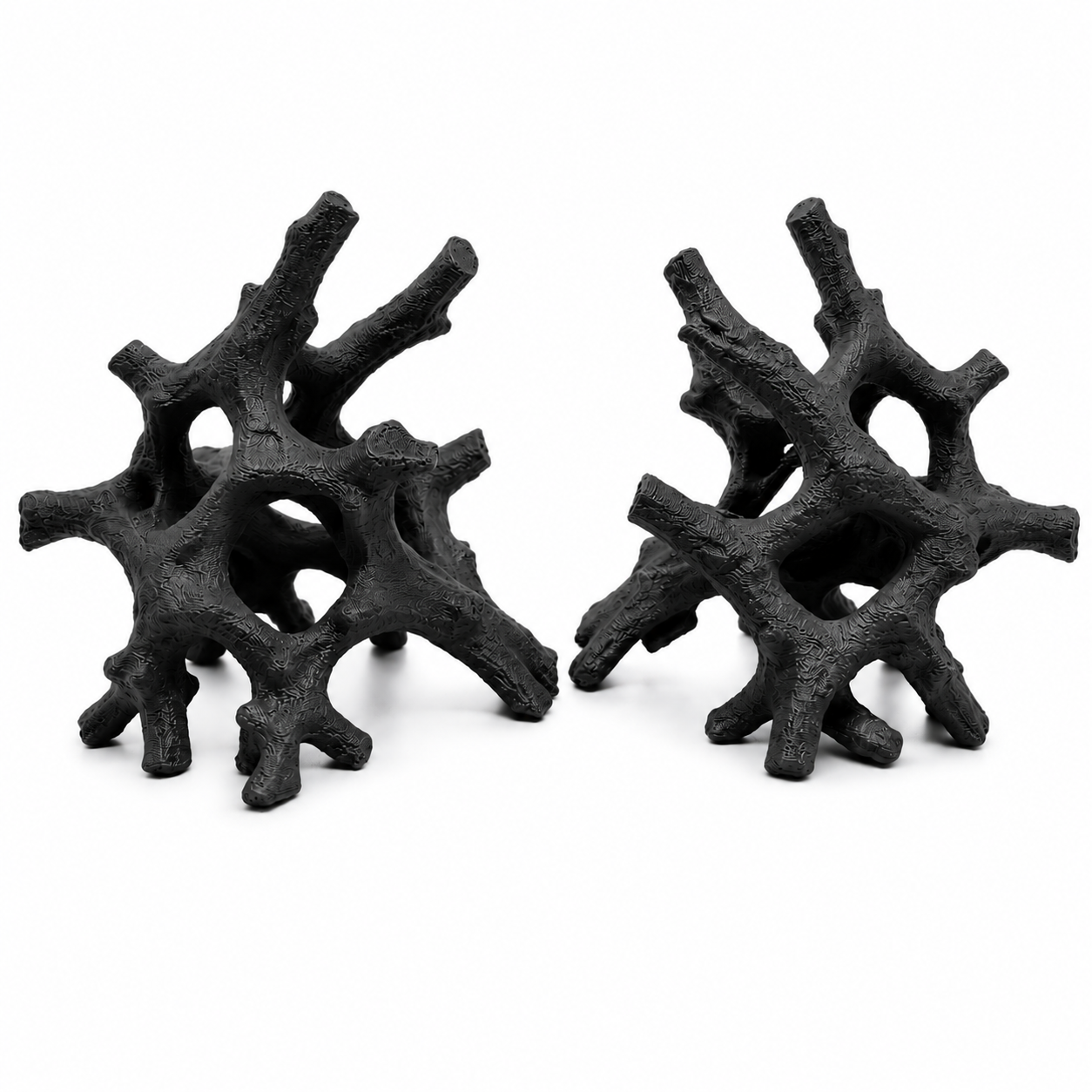 Mangrove Duo Roots | 3D Printed Aquarium Driftwood | Modular Aquascape Hardscape | Fish & Shrimp Shelter