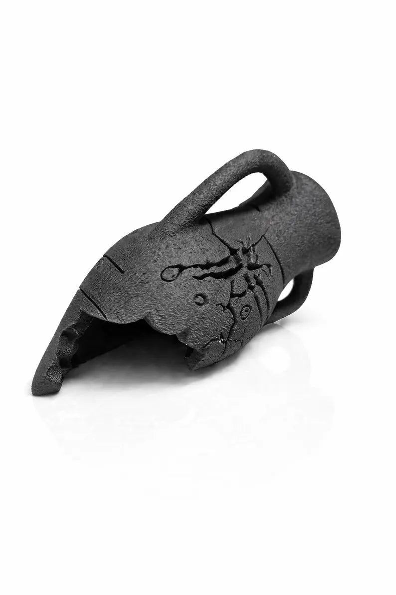 Ancient Amphora Aquarium Cave – Broken Vase Fish Hideout | Betta & Shrimp Shelter | Ruins Aquascape Decor