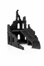 Ancient Ruins Aquarium Decor – Fantasy Temple Cave & Aquascape Structure