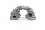 Canyon Arch Aquarium Cave – Sandstone Rock Swim-Through Structure