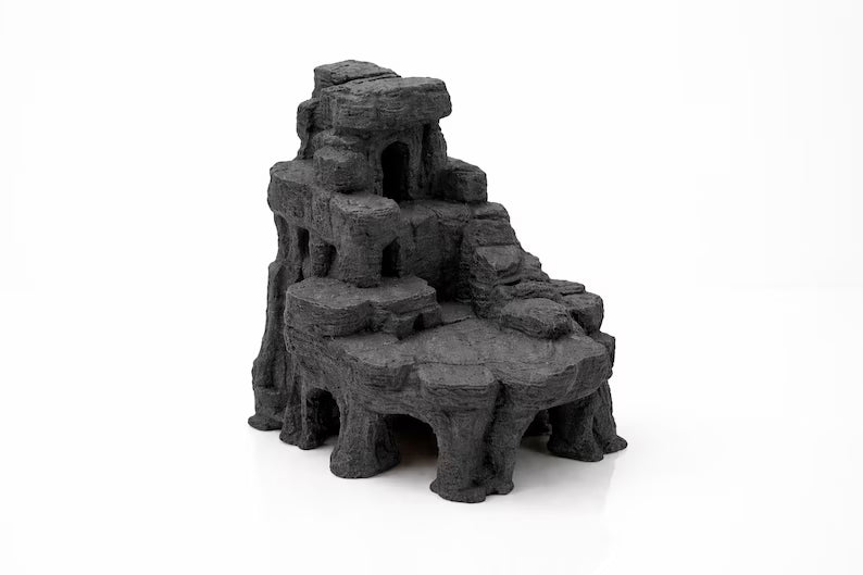 Desert Cave Two – Multi-Level Aquarium Structure with Platforms