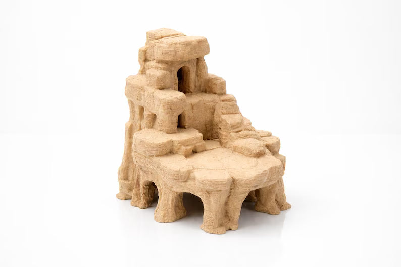 Desert Cave Two – Multi-Level Aquarium Structure with Platforms