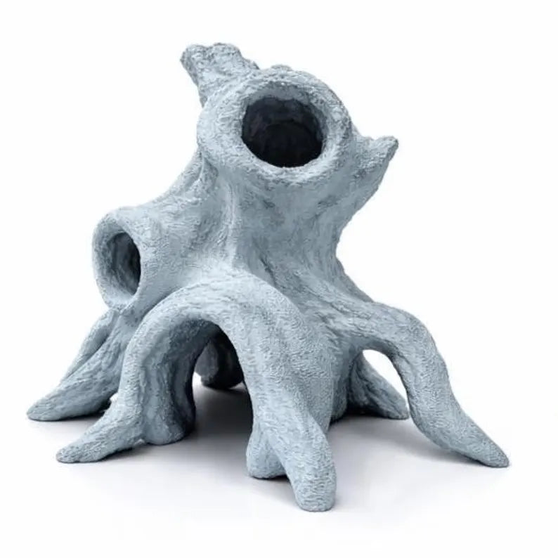 Driftwood Root Aquarium Cave – Natural Mangrove Style Fish Hideout