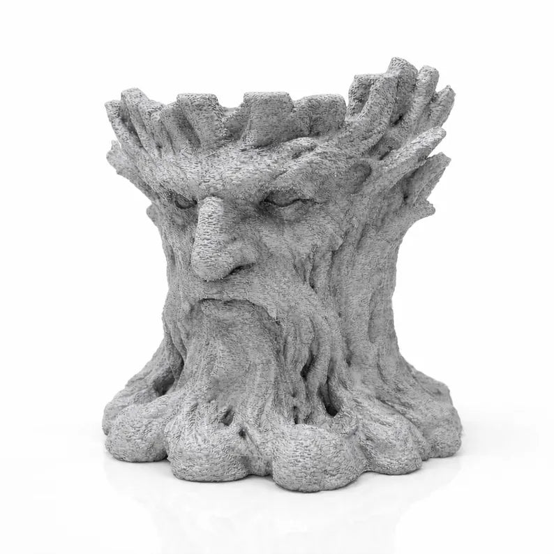 Fantasy Tree Planter – Whimsical Forest Spirit Plant Pot