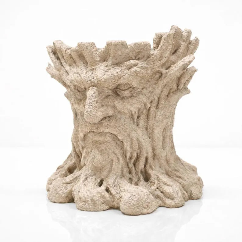 Fantasy Tree Planter – Whimsical Forest Spirit Plant Pot