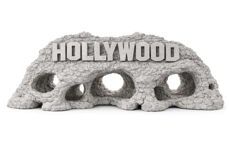 Hollywood XL & XXL Rock Cave – Statement Aquarium Centerpiece for Large Fish Tanks