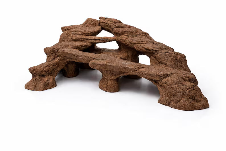 XXL Desert Rock Aquarium Background – Giant 3D Canyon Wall for Large Tanks