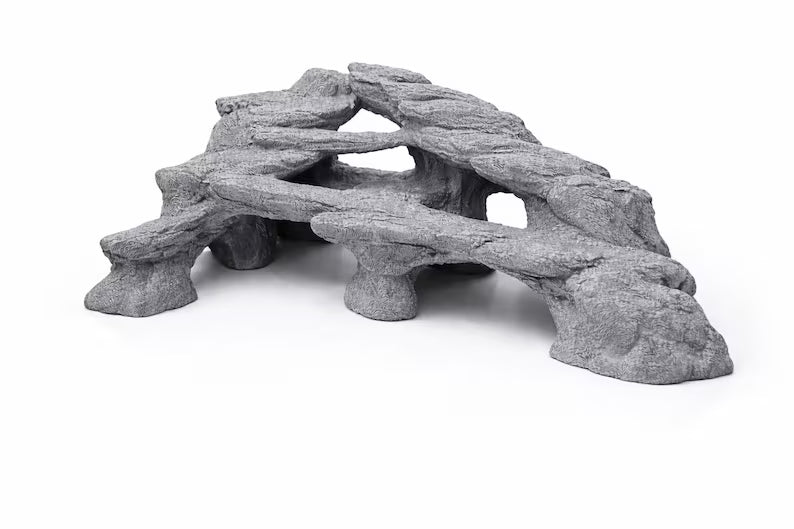 XXL Desert Rock Aquarium Background – Giant 3D Canyon Wall for Large Tanks