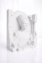 Ancient Egyptian Aquarium Background – Nefertiti Relief Wall Decor