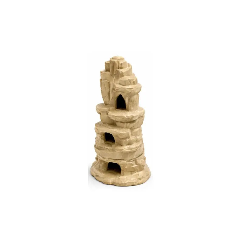 Desert Pinnacle Aquarium Rock Tower – Vertical Cichlid Cave Structure