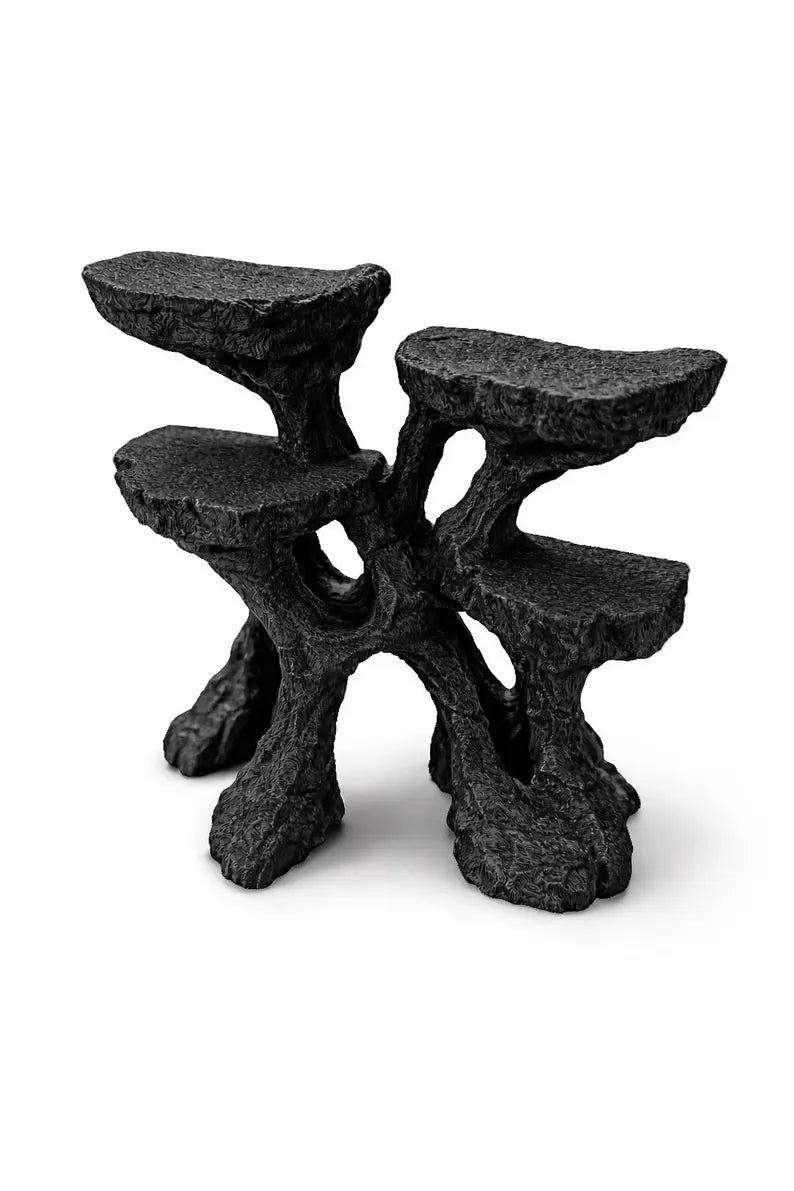 3D Aquarium Wood Background – Driftwood Plateau for Aquascaping