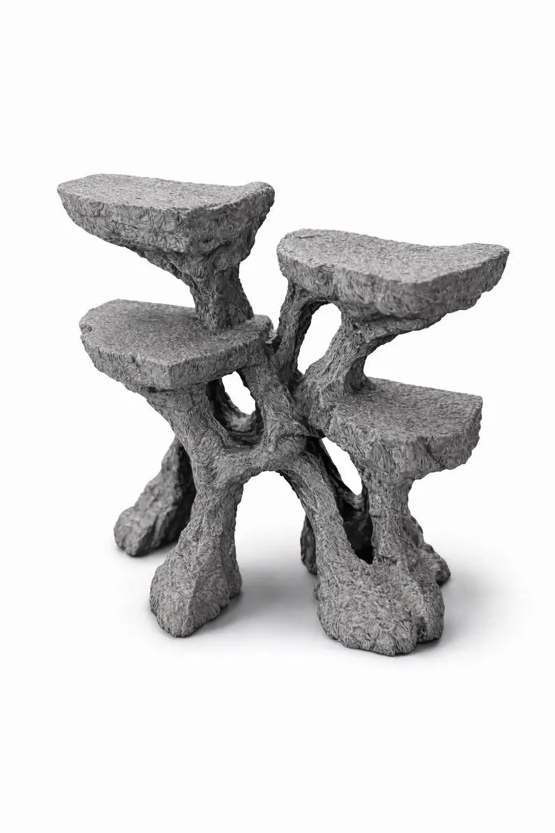 3D Aquarium Wood Background – Driftwood Plateau for Aquascaping
