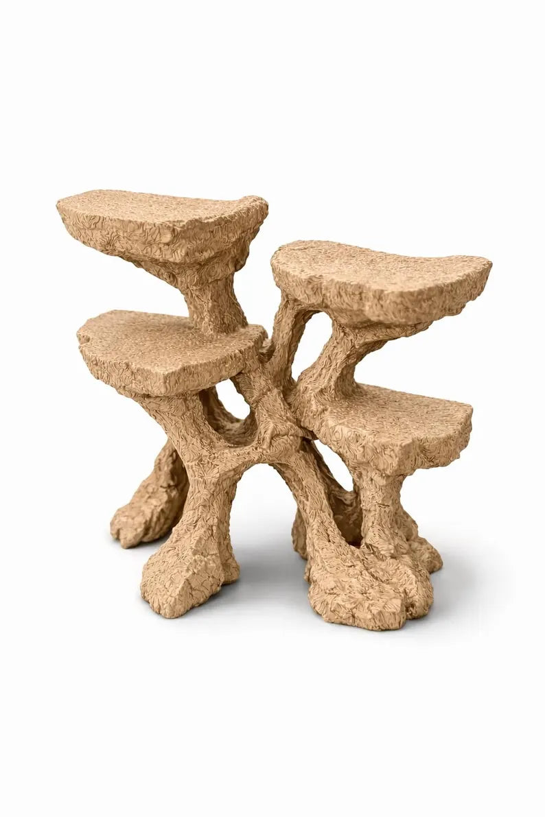 3D Aquarium Wood Background – Driftwood Plateau for Aquascaping