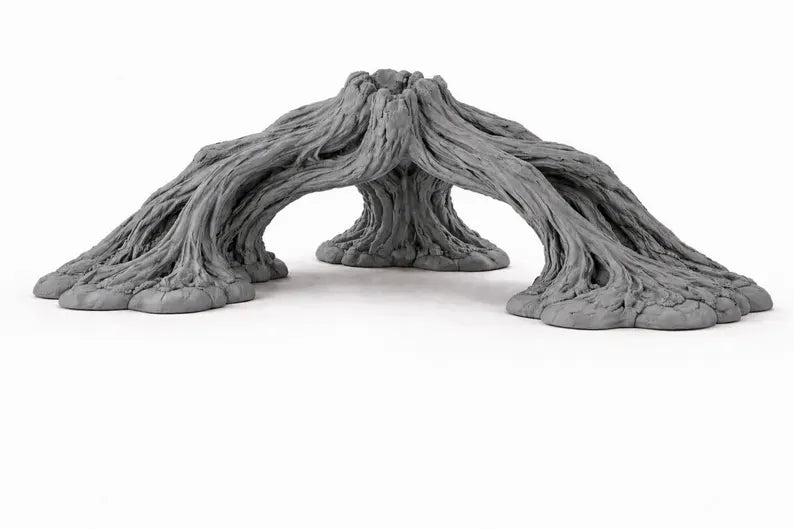 XXL Aquarium Arch Driftwood Decor 50cm / 70cm – Giant Woven Root Aquascape Structure for Large Aquariums