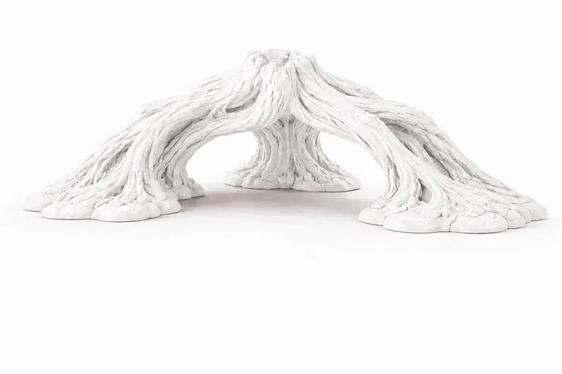 XXL Aquarium Arch Driftwood Decor 50cm / 70cm – Giant Woven Root Aquascape Structure for Large Aquariums