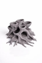 Root Cave Aquarium Planter – Natural Wood Style Hideout with Plant Cups