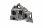Savannah Cichlid Cave – Multi-Level Sandstone Rock Hideout for Aquariums