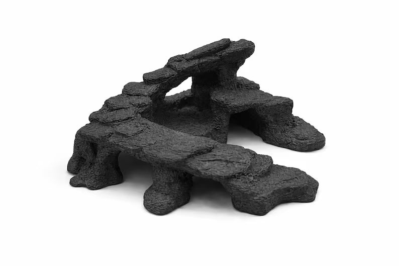 Stone Plateau Aquarium Caves – Multi-Level Rock Structure for Aquascaping