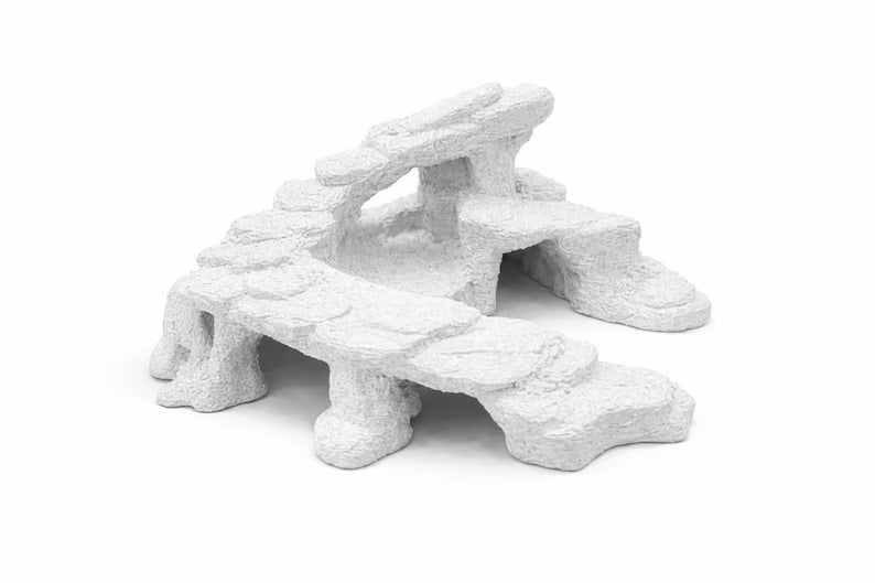 Stone Plateau Aquarium Caves – Multi-Level Rock Structure for Aquascaping