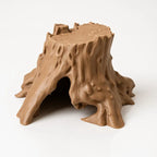 Tree Stump Aquarium Cave – Driftwood Style Aquascape Hideout