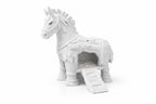 Trojan Horse Aquarium Cave – Mythical Hideout for Fish & Aquascapes
