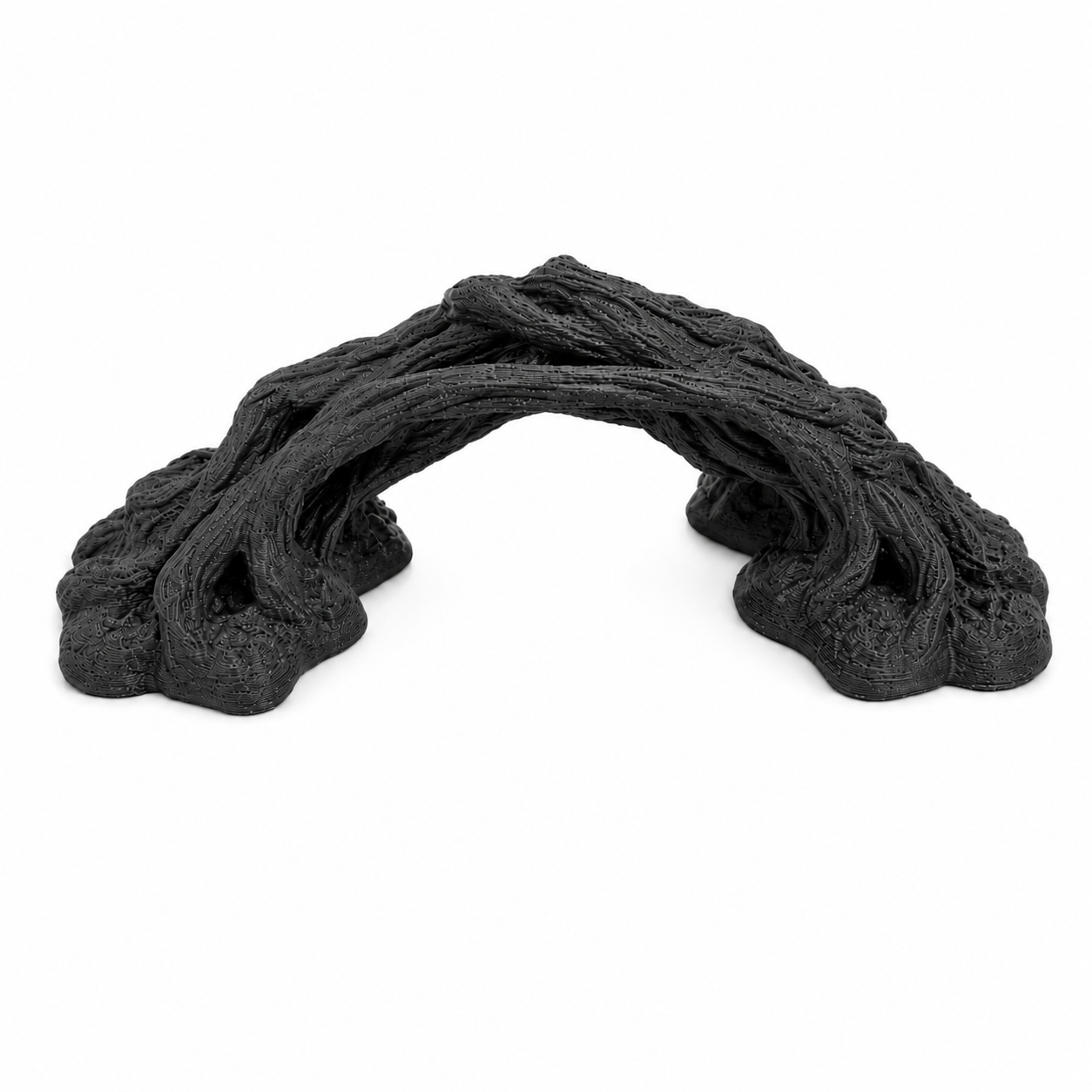 XL & XXL Driftwood Arch Aquarium Decor – Giant Woven Root Aquascape Centerpiece | Fish & Shrimp Shelter for Large Tanks