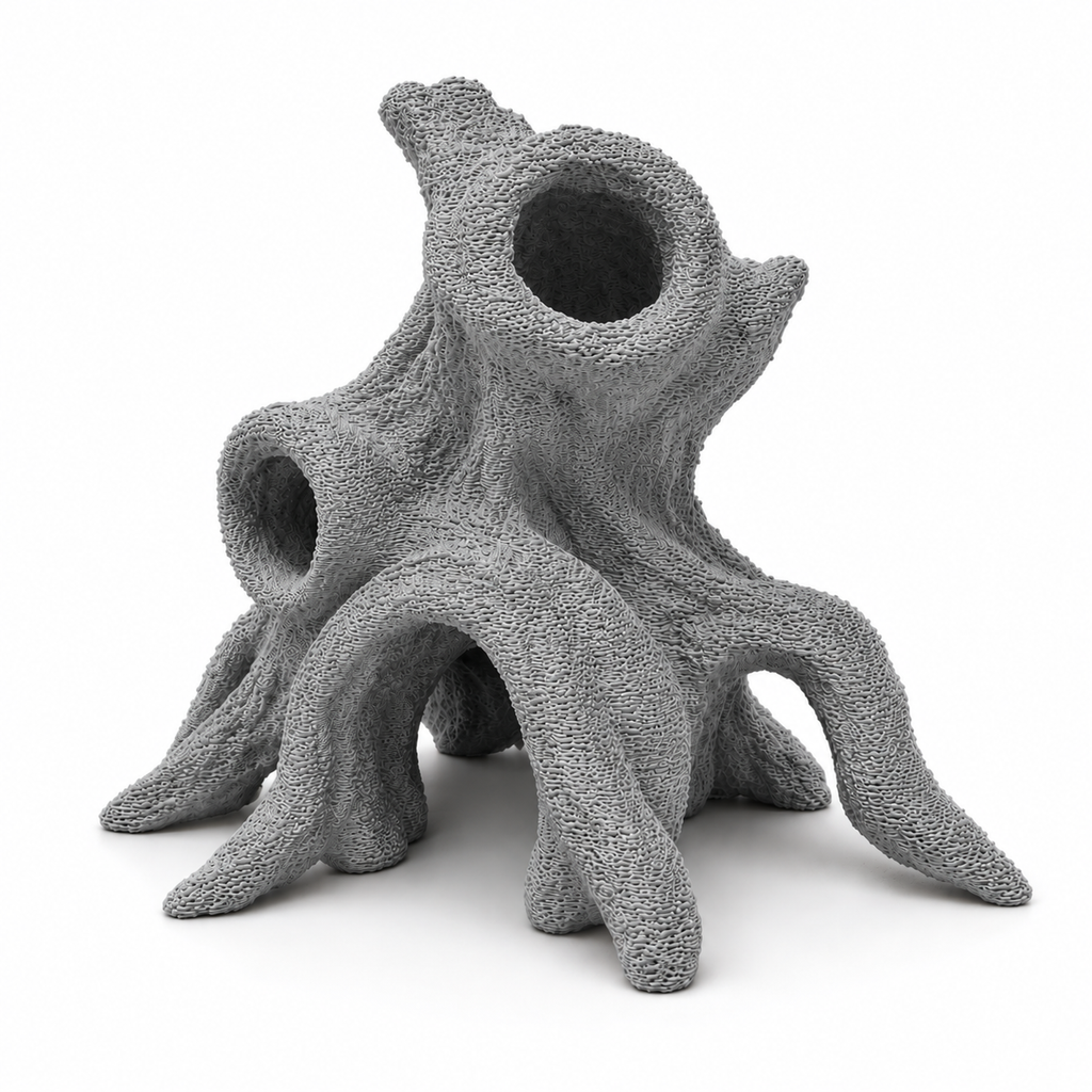 Driftwood Root Aquarium Cave – Natural Mangrove Style Fish Hideout