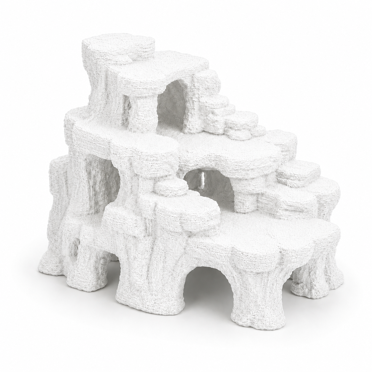 Canyon Ridge Aquarium Cave – Desert Rock Formation for Fish & Shrimp | Aquascape Centerpiece | Natural Aquarium Decor