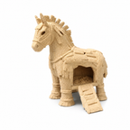 Trojan Horse Aquarium Cave – Mythical Hideout for Fish & Aquascapes
