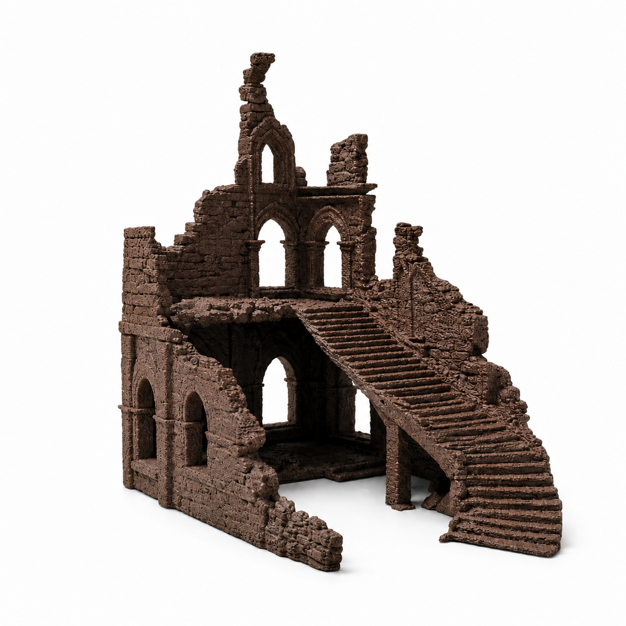 Ancient Ruins Aquarium Decor – Fantasy Temple Cave & Aquascape Structure