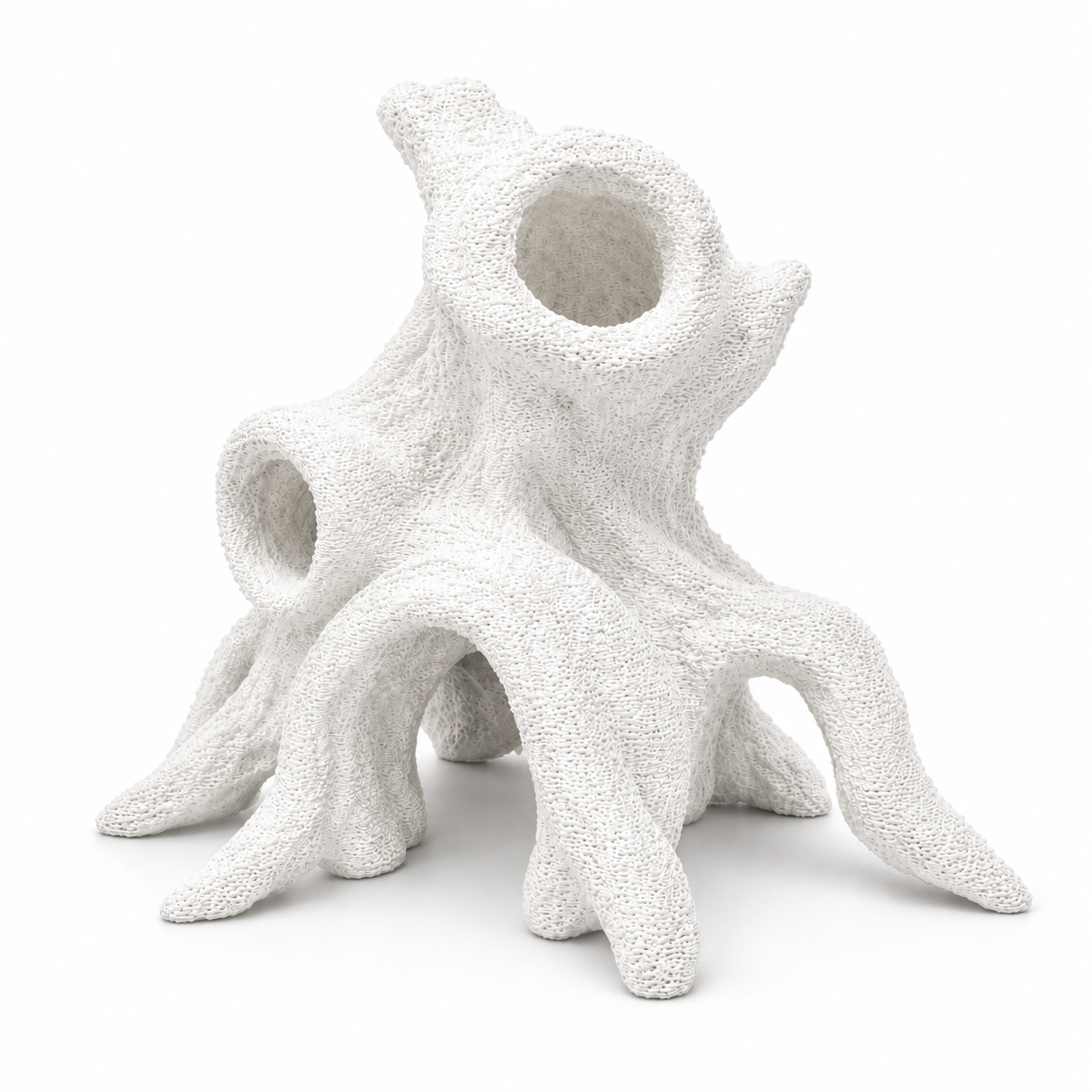 Driftwood Root Aquarium Cave – Natural Mangrove Style Fish Hideout