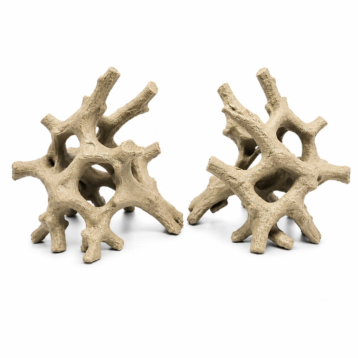 Mangrove Duo Roots | 3D Printed Aquarium Driftwood | Modular Aquascape Hardscape | Fish & Shrimp Shelter